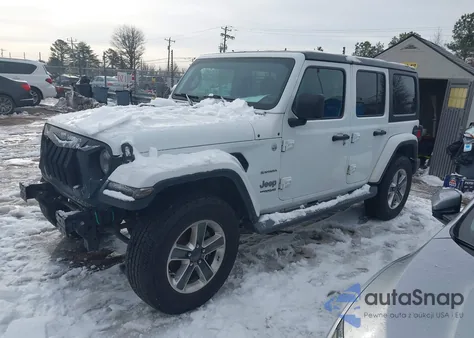 2019 Jeep Wrangler Unlimited Sahara 4X4 from USA, damaged, VIN 1C4HJXEG7KW553016